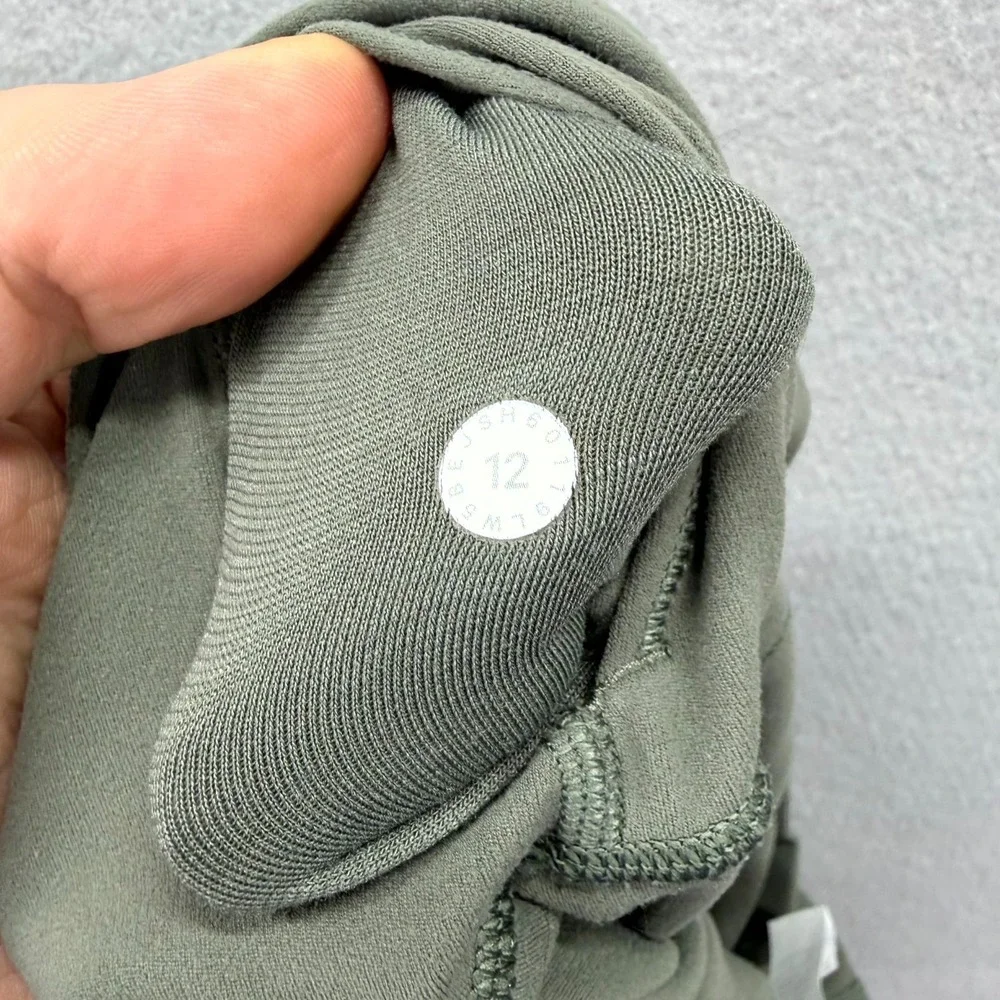 Lululemon Align Crop Leggings Womens‎ 12 Fits 30x26* Green Base Layer High Waist